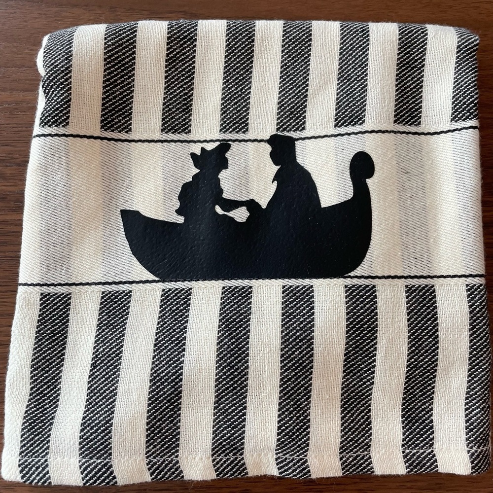 Decorative Little Mermaid Kitchen Towel set of 3 - Picture 3 of 4